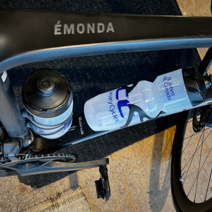 Canary Cycles NFLD water bottle