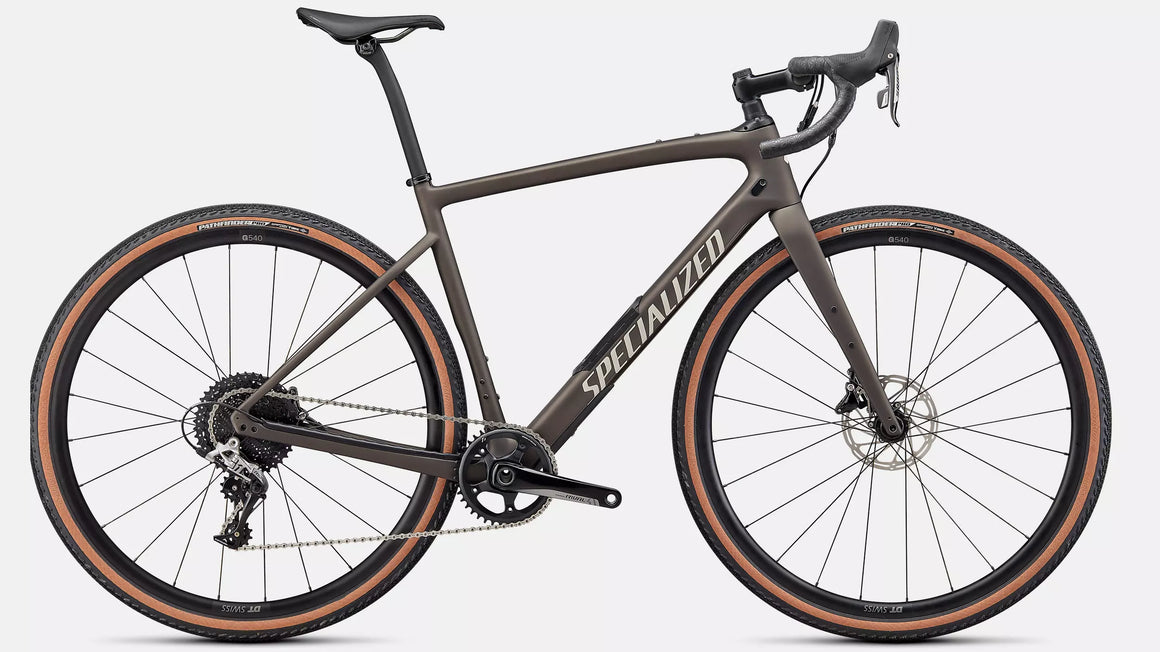 Diverge Comp Carbon - Green/Olive 52cm