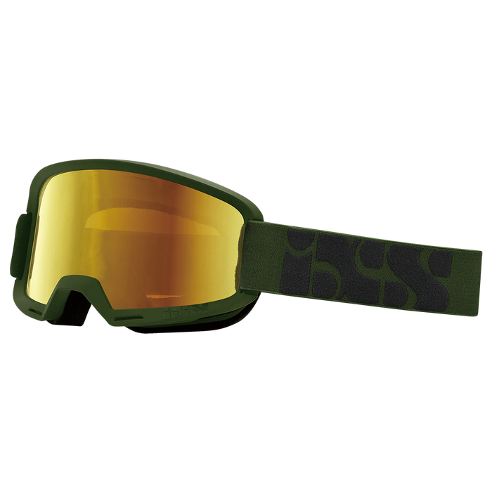 IXS HACK GOGGLE OLV/MIRRor GOLD